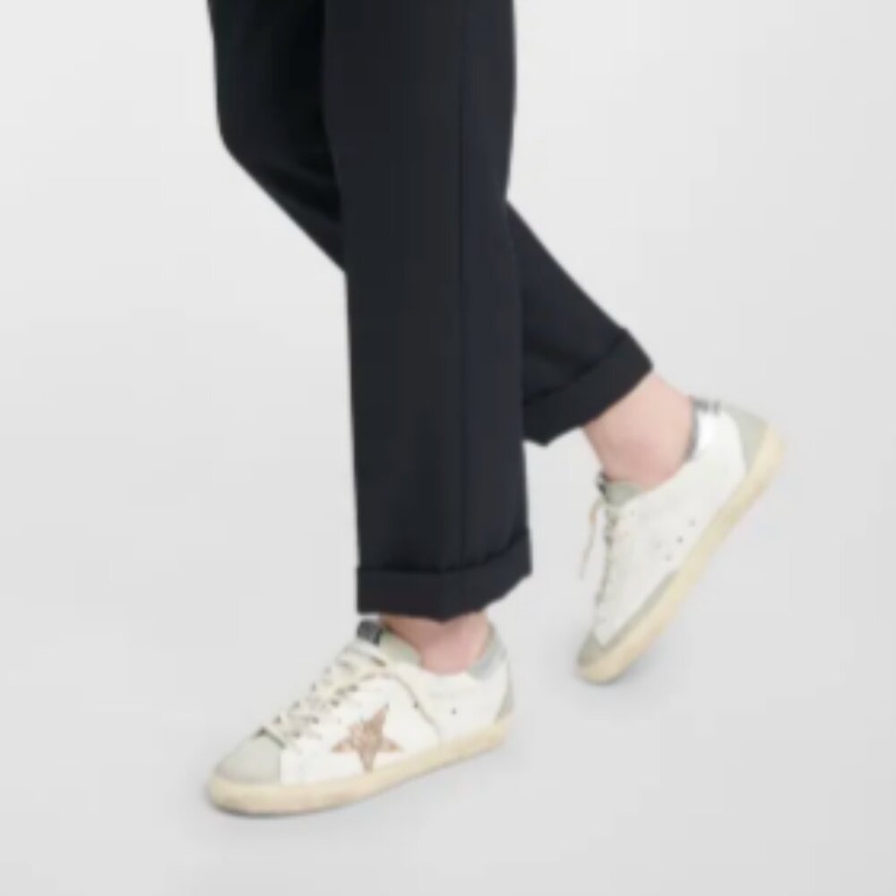 Super-Star Leather Glitter Low-Top Sneakers - Picture 5 of 8